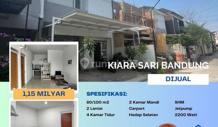 Butuh Cepat!!! Rumah 2lantai Di Kiara Sari Buah Batu  1