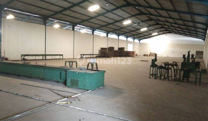 Gudang Siap Pakai Ijin Industri, Dekat Akses Tol 1