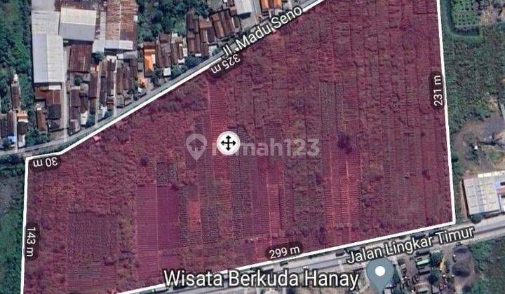 Tanah Industri di Raya Lingkar Timur, Sidoarjo 1