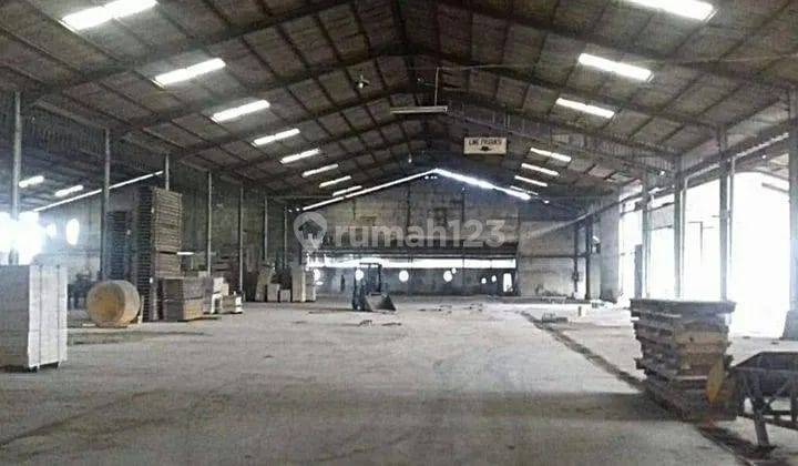 Pabrik Lokasi Strategis Hitung Tanah, Dekat Kota Surabaya Dan Akses Tol 2