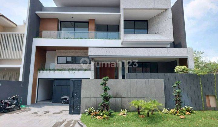 Rumah Baru Gress Mewah Split Level Di Pakuwon Indah, Dekat Pakuwon Mall 1