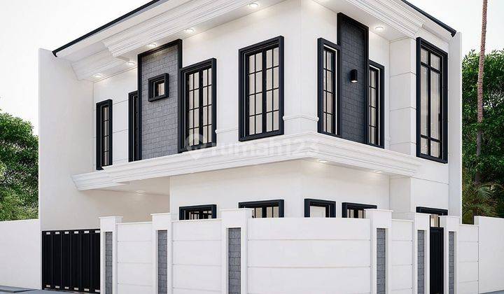 Dijual Rumah New American Style Jemursari Surabaya  1