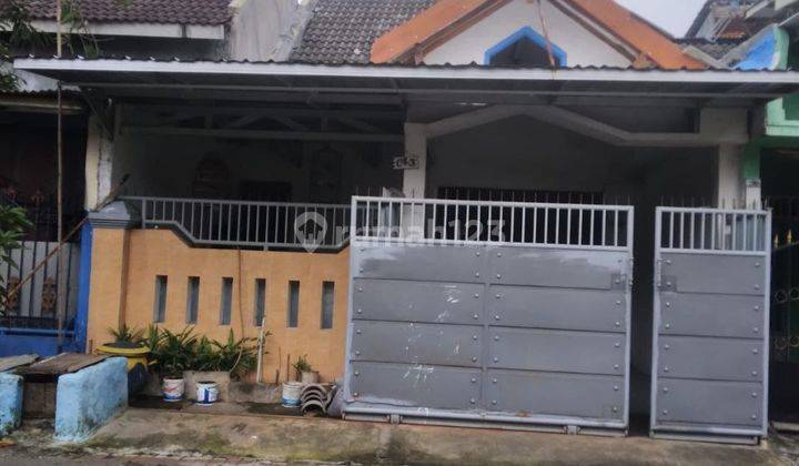 tampak depan dijual perumahan full furnish permata