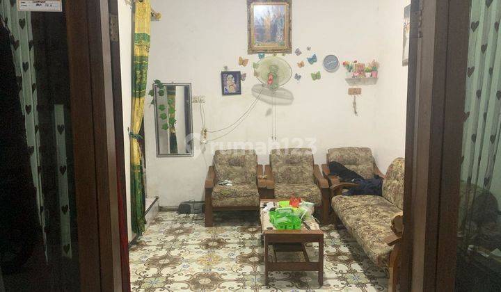 ruang tamu dijual perumahan full furnish permata