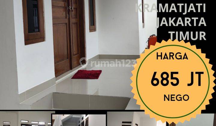 Dijual Rumah Minimalis 2lantai Murah Di Kramatjati  1