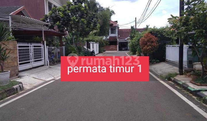 Rumah dijual di komplek permata timur Jakarta timur 1