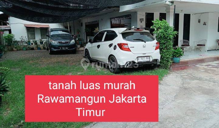 Rumah Lama Hitung Tanah Murah Rawamangun  1