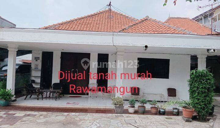 Rumah Lama Hitung Tanah Murah Rawamangun  2