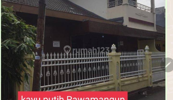 Rumah Tanah Luas Setrategis Di Rawamangun  1