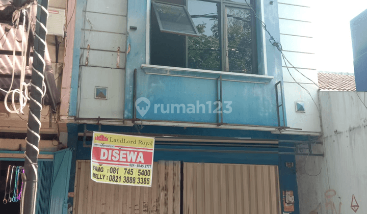 Disewakan Ruko Siap Pakai Lokasi Ramai di Jl. Ngesrep Semarang 1