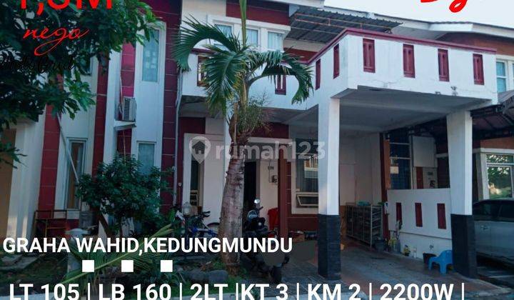 Rumah bagus  2 lt di graha wahid Rumah  1