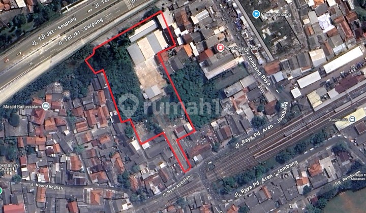 Kavling dekat Stasiun Sudimara, luas dan strategis di Ciputat 0007-GAL Kavling dekat Stasiun Sudimara, luas dan strategis di Ciputat 0007-GAL