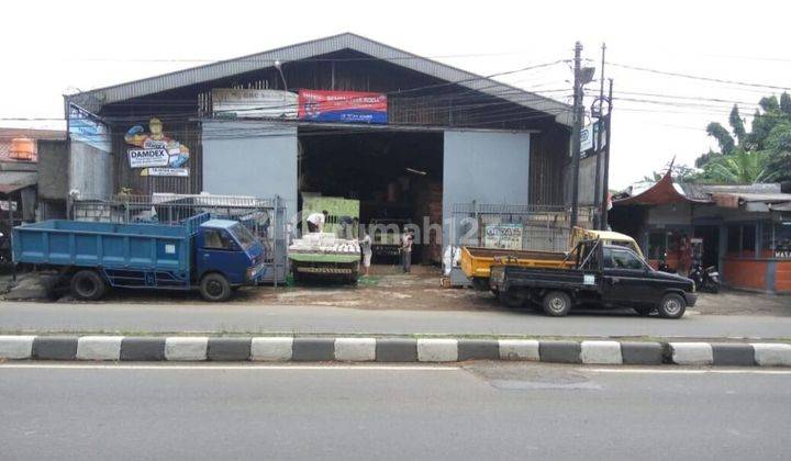 Gudang Lokasi Strategis Pinggir Jalan Raya di Ciracas  1