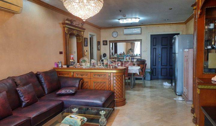 ruang tamu dijual apartemen kedoya elok semi