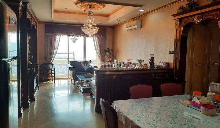 ruang tamu dijual apartemen kedoya elok semi