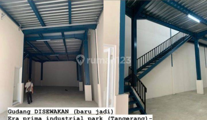 Gudang Baru Full Mezzanine Siap Pakai di Daan Mogot - Batu Ceper (F3)  2