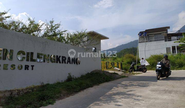 Tanah kavling siap bangun di cluster golden cilengkrang resort view gunung 1