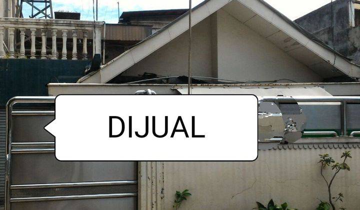 Dijual Rumah Tua Di Tanjung Duren, Jln 2 Mobil, Hdp Selatan, Luas Tanah 172m2, Harga 3.2m. 1