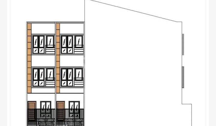 Dijual Rumah Baru Minimalis Di Tj Duren, Uk 3x11m2, Harga 1.25m. 1