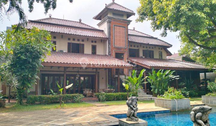 Rumah Dijual Estetik Konsep Villa Di Bali View, Cireundeu 1