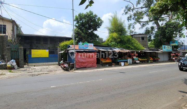 Lembang, Bandung Barat - Dijual Murah Sebidang Tanah Dengan Bangunan Di Jalan Raya Lembang 1