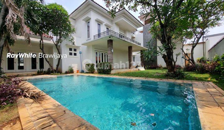 Cilandak Barat - Rumah Disewakan Furnished Dan Privat Pool Dekat Mrt Cipete 1