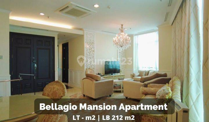 For Sale Classic Luxury Apartment Bellagio Mansion, Kuningan, Jakarta Selatan