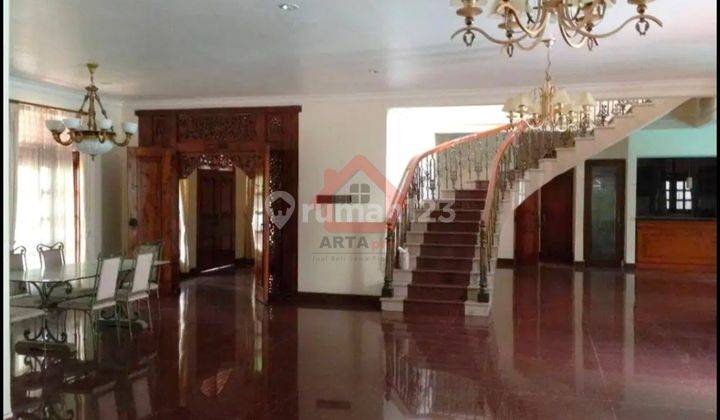 Dijual Cepat Rumah Lama Siap Huni, Di Pondok Indah, Jaksel, Area Tenang, Di Area Prime Kencana 1