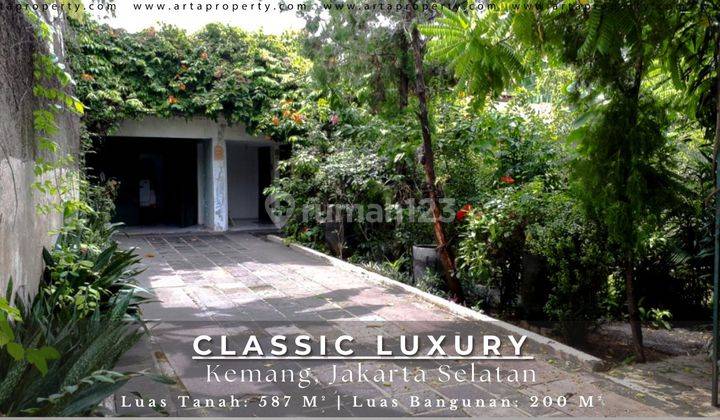 For Sale Classic Luxury House Kemang, Jakarta Selatan 1