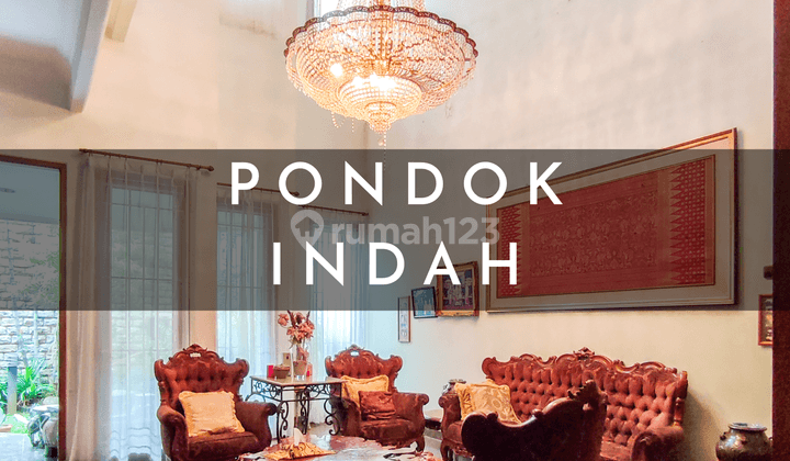 Rumah 2 Lantai Bagus SHM di Pondok Indah, Jakarta Selatan 1