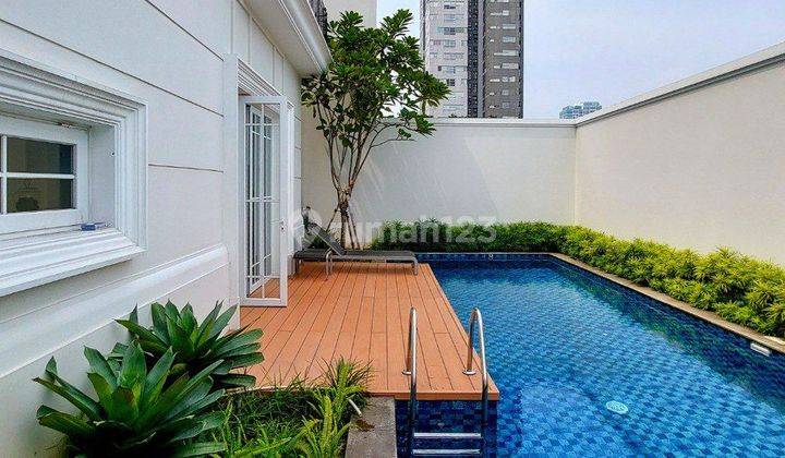 Dijual Rumah Baru Bagus 3 Lantai Dalam Townhouse di Gandaria 1