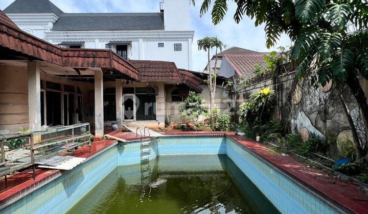 Rumah Lama Hitung Tanah Dalam Komplek Di Kemang
