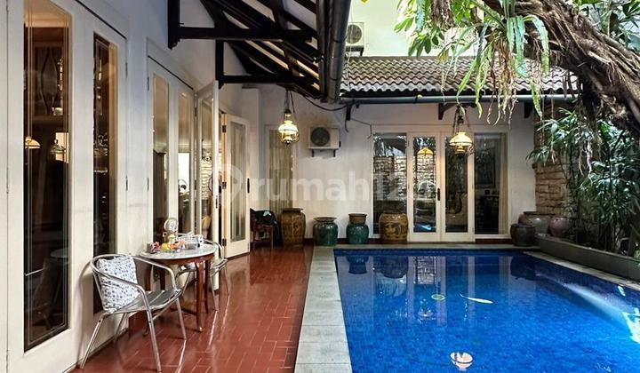 Rumah Lama Bagus Siap Huni Di Hang Tuah Kebayoran Baru