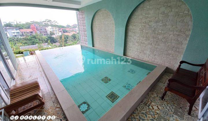 RUMAH 2LANTAI FULLFURNISH  SWIMMING POOL di DAGO RESORT BANDUNG 2