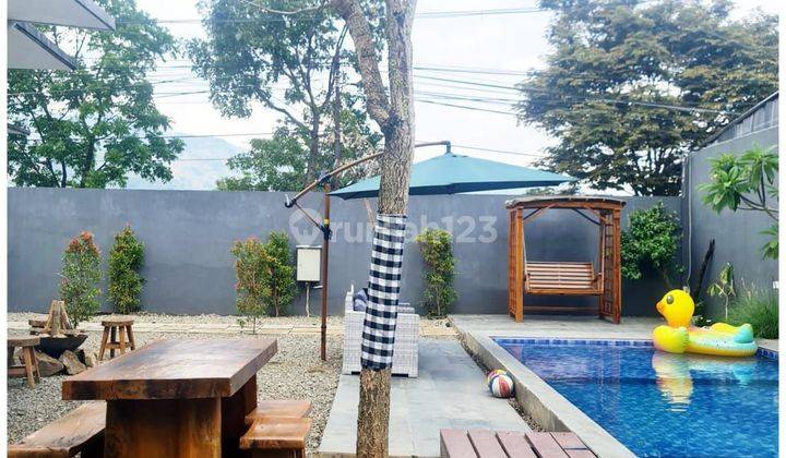 Rumah Villa Lux Furnished Shm Pangalengan View Gunung Puntang  1