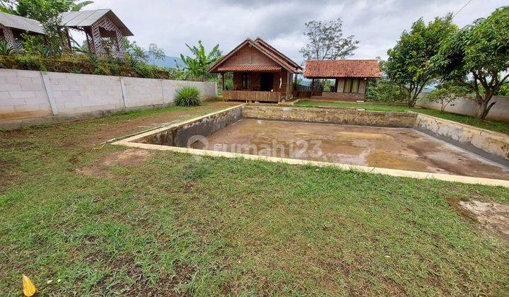 Rumah Villa Di Cimanggu Parakan Muncang Shm Ada Kolam Mancing  2