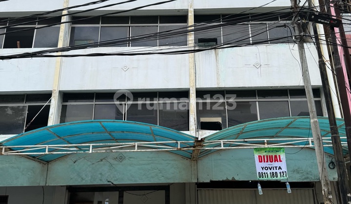 For sale@2 attached shophouses in strategic Roxy Cideng, near ITC Roxy Mas. 2