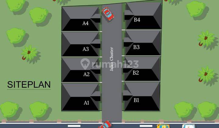 Rumah Cantik Modern 2 Lantai di Kawasan Lubang Buaya TMII Jaktim 14