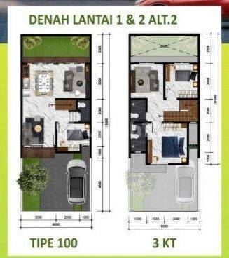 Rumah 2 Lantai Dalam Cluster Elite Free Biaya Pajak Bogor Barat 47