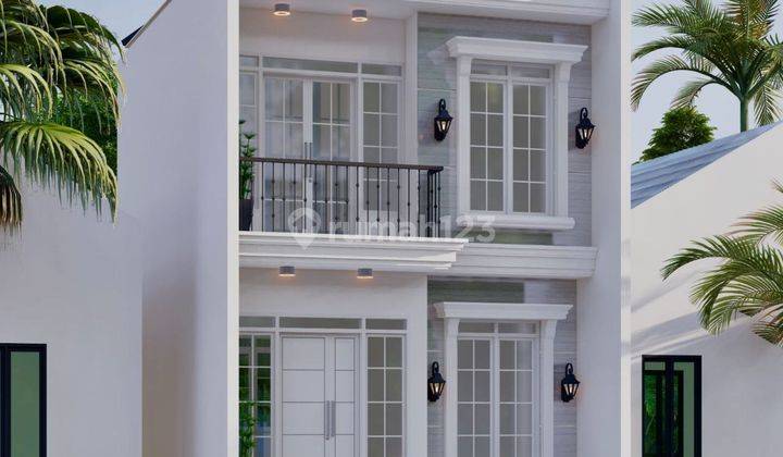 Rumah 2 Lantai Nempel Komplek Dekat ke Stasiun Depok Lama 1