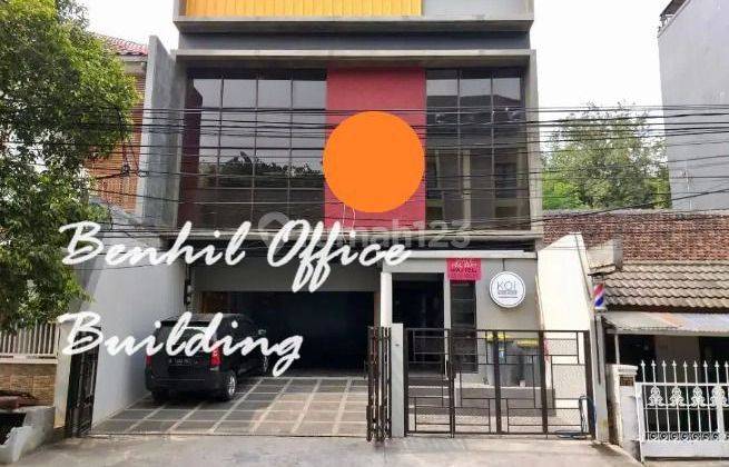 Gedung Kantor 4Lantai Siap Pakai di Bendungan Hilir Jakpus 1