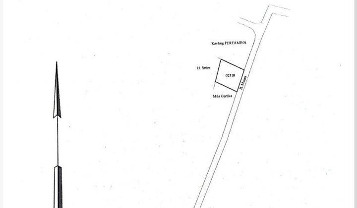 Tanah SHM 198m2 Dekat Jalan Raya dan LRT Harjamukti Cibubur 2