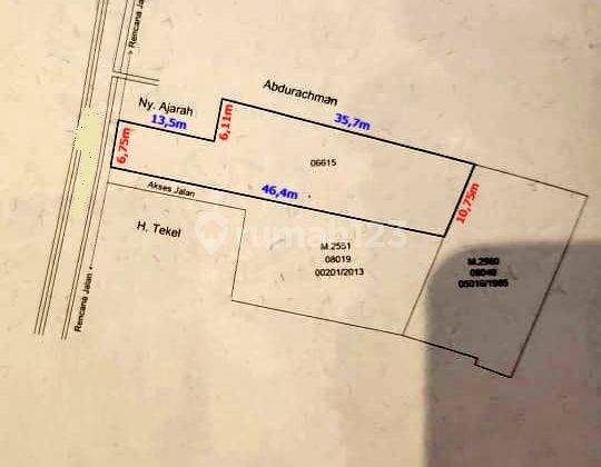 Tanah 1.305m2 Dijual Murah Dibawah Njop Di Bintaro Pesanggrahan 2