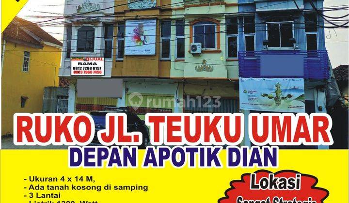 Ruko di Tengah Kota Bandar Lampung Siap Pakai 1