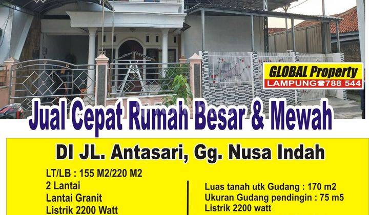 Rumah 2 Lantai Di Antasari Siap Huni 1