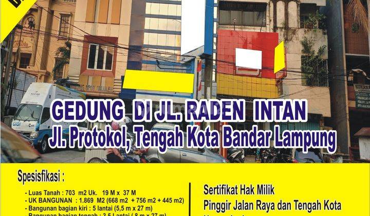 Gedung di Jl Raden Intan Bandar Lampung Cocok Untuk Kantor 1