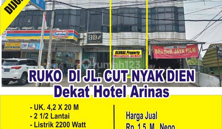 Ruko di Tengah Kota Bandar Lampung Harga Terjangkau 1