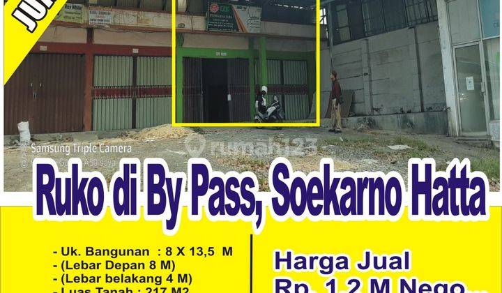 Ruko di Jl. Soekarno Hatta siap pakai cocok untuk toko dll 1