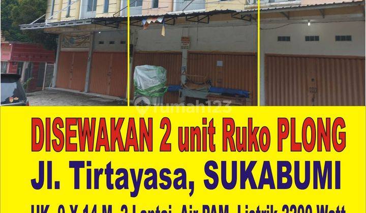 2 unit ruko gandeng di tirtayasa cocok untuk toko, kantor, gudang 1