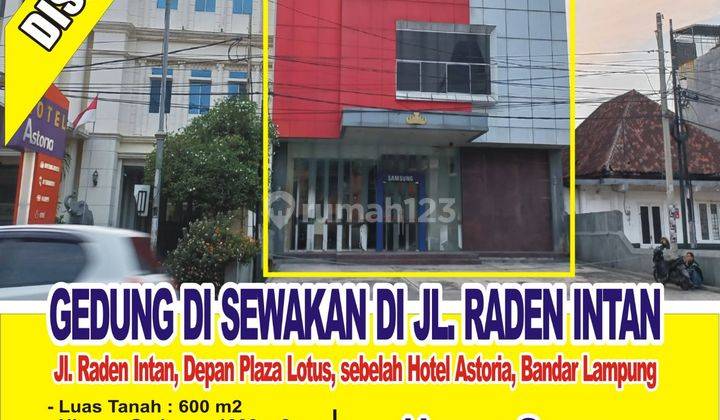 Gedung di Pusat Kota Bandar Lampung Cocok Untuk Kantor, Sekolah 1